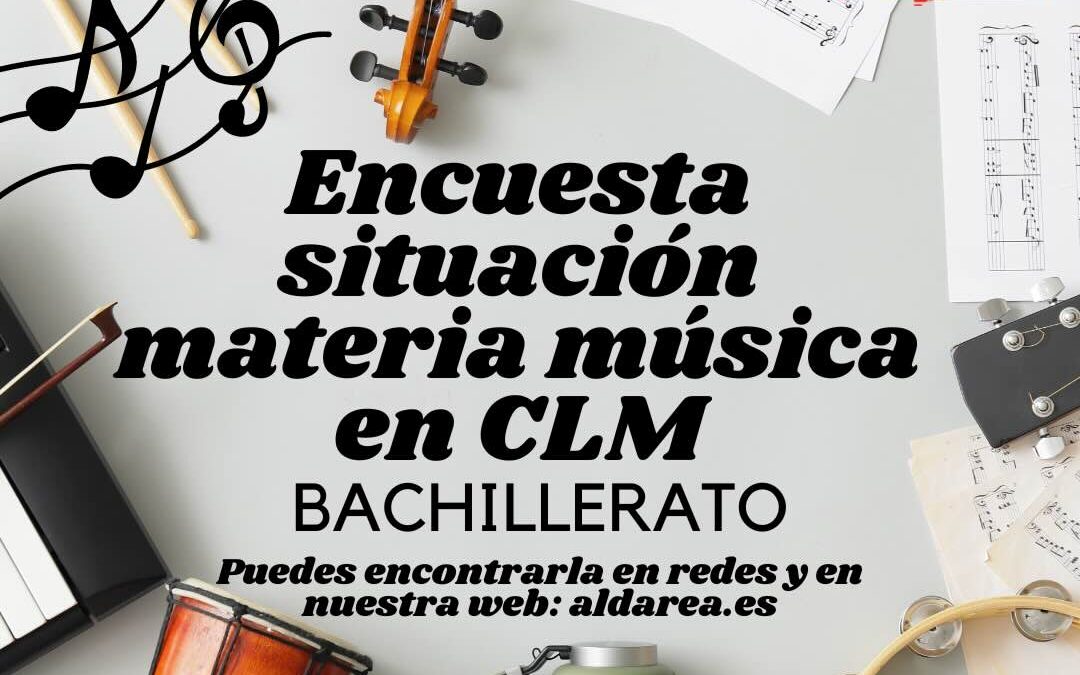 Situación actual de la materia de música en Bachillerato